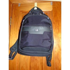 HP Hewlett Backpack/BookBag for Laptop or Travel 17" x 14" Black, Padded